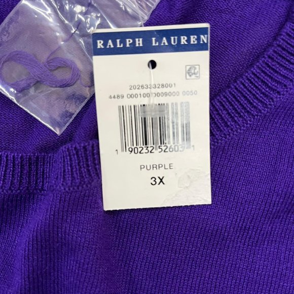 NWT Lauren Ralph Lauren 1pc top - Picture 3 of 8